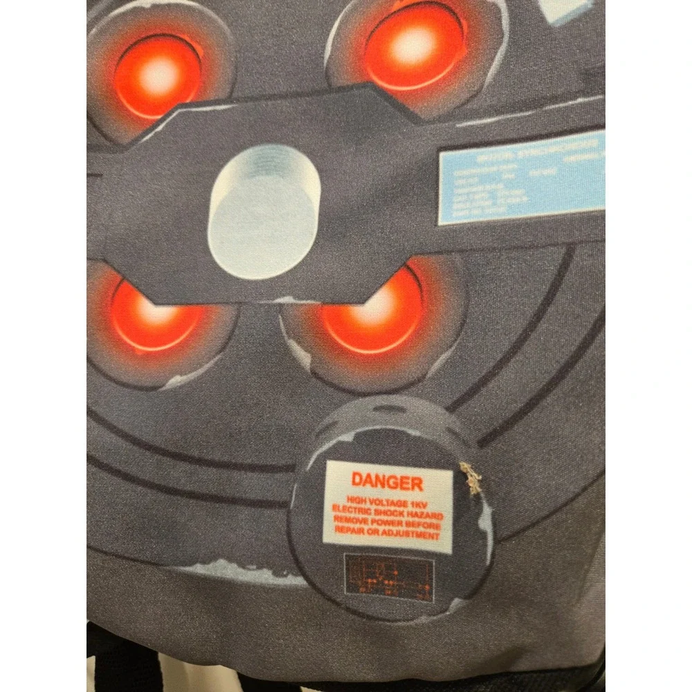 Ghostbusters Proton Pack Backpack Cosplay Costume Bag with Wand Black 2023